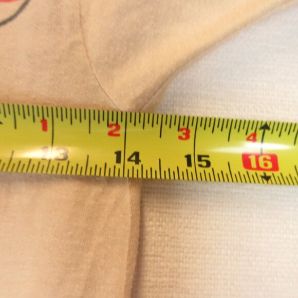 Vintage The Beach Boys Designs Single Stitch Tee Size M Tan - Picture 10 of 13